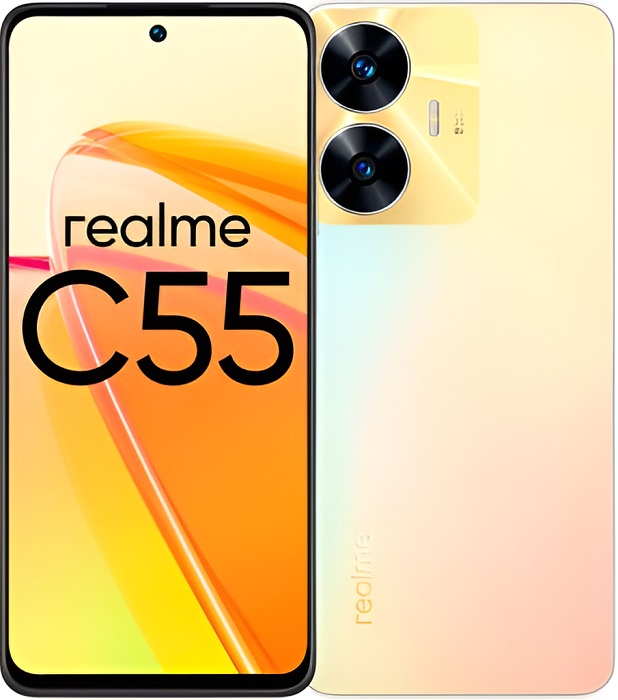 Смартфон Realme C55 8/256Гб Sunshower (RMX3710);