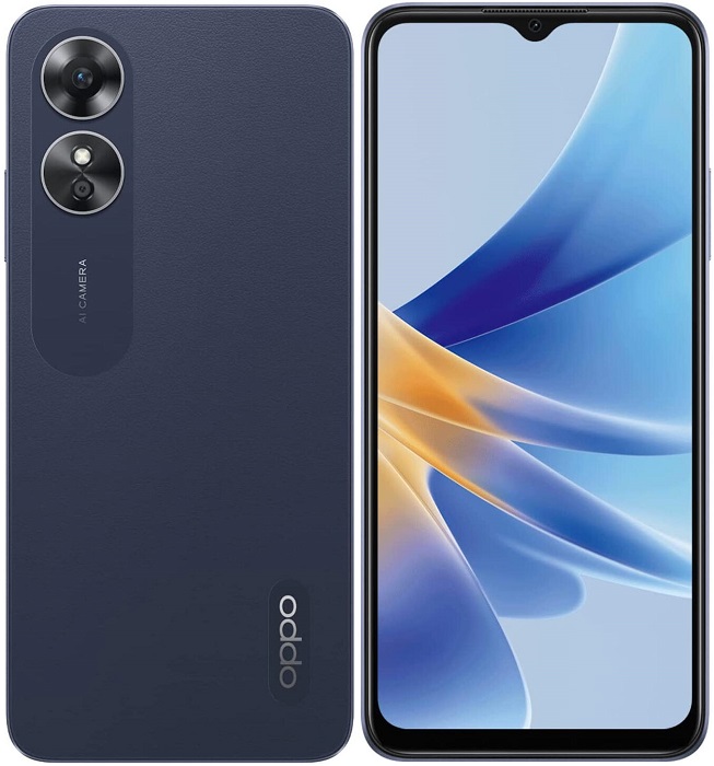 Смартфон Oppo A17 4/64Гб Black (CPH2477);