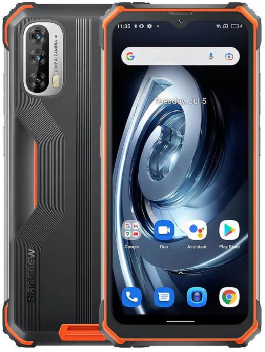 Смартфон Blackview BV7100 6/128Гб Orange; 6.58"IPS(2408x1080);