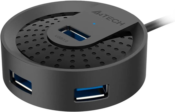 USB-хаб 3.0 A4Tech HUB-30; 4 порта;