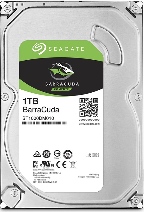 Жесткий диск 3.5" 1Тб Seagate Barracuda