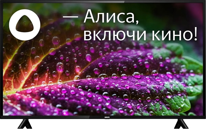 Телевизор 43" BBK 43LEX-7257/FTS2C; Direct LED;