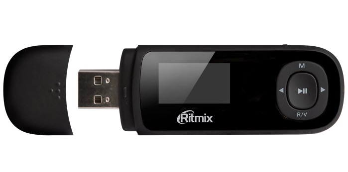 MP3-плеер Ritmix RF-3450 Black (RF-3450); 1"(128x64);