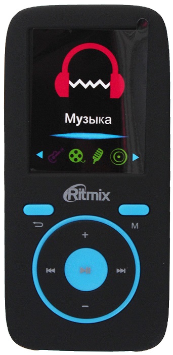 MP3-плеер Ritmix RF-4450 Black Blue (RF-4450);