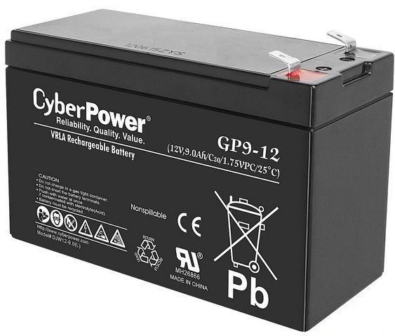 Аккумуляторная батарея для ИБП CyberPower GP9-12;