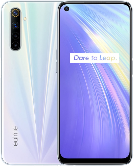 Смартфон Realme 6 8/128Гб Comet White