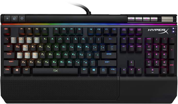 Клавиатура HyperX Alloy Elite RGB (HX-KB2BL2-RU/R1);