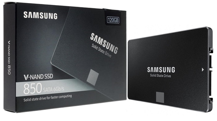 SSD-накопитель 2.5" 120Гб Samsung 850 (MZ-7LN120BW);