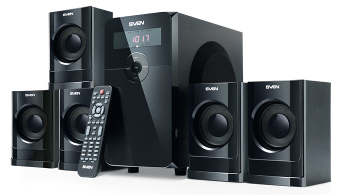 Колонки 5.1 Sven HT-200 (SV-0140200BK); 80