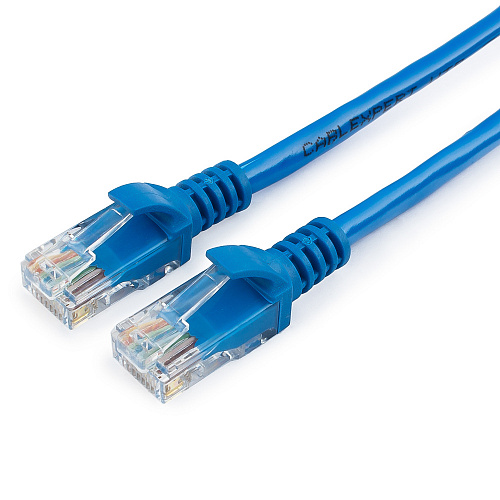 Патч-корд Cablexpert (PP12-2M/B); RJ-45; UTP 5e;