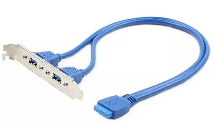 Контроллер USB Cablexpert (CC-USB3-RECEPTACLE); 2 х