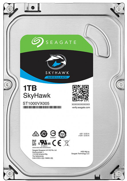 Жесткий диск 3.5" 1Тб Seagate SkyHawk