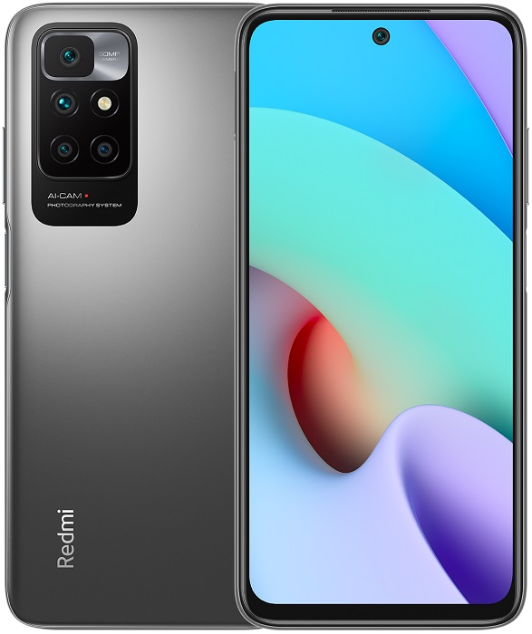 Смартфон Xiaomi REDMI 10 4/128GB Carbon