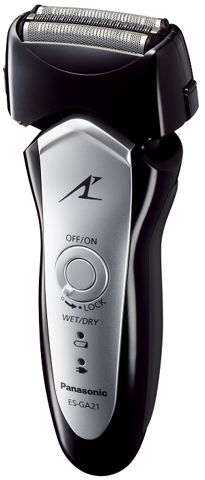 Электробритва сеточная Panasonic ES-GA21; 3 секции+триммер;