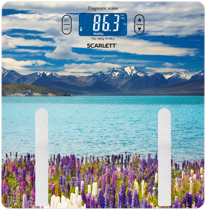 Весы напольные с анализатором Scarlett SC-BS33ED11;