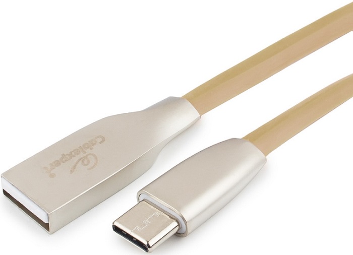 Кабель AM/Type-C USB 2.0 Cablexpert Gold
