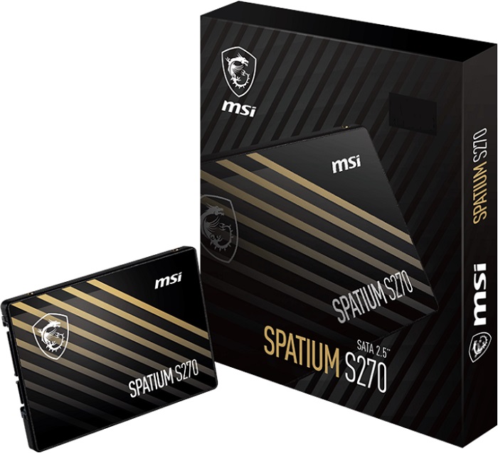 SSD-накопитель 2.5" 480Гб MSI SPATIUM S270