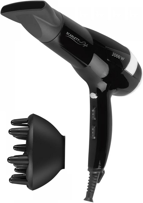 Фен Scarlett SC-HD70I45; 2000 Вт; 2