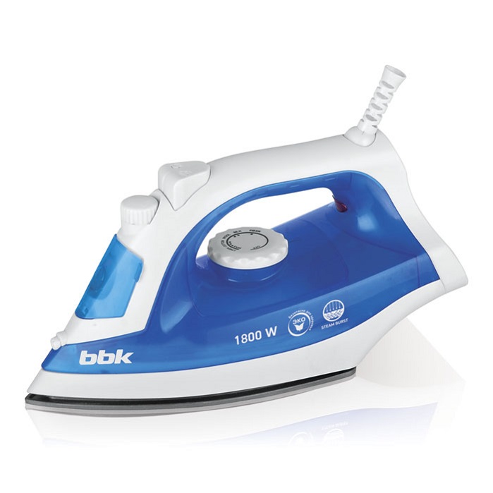 Утюг BBK ISE-1801; 1800 Вт; антипригарное