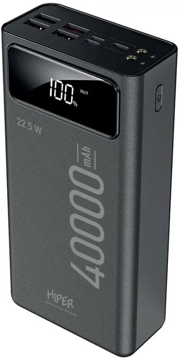 Портативный аккумулятор 40 000 мАч Hiper