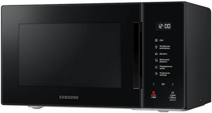 Микроволновая печь Samsung MS23T5018AK/BW; 800/1150 Вт;