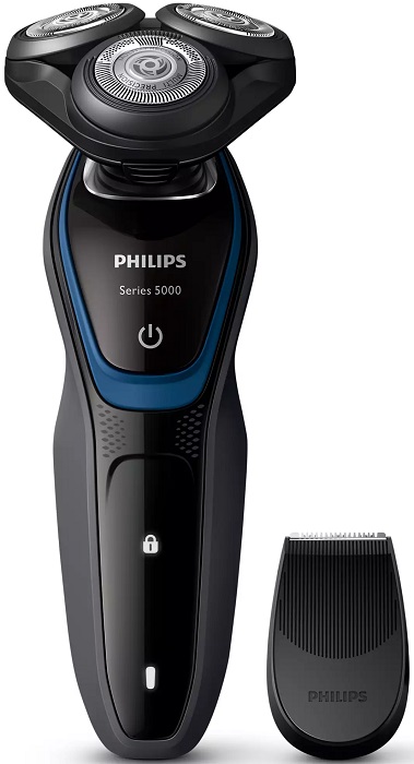 Электробритва роторная Philips S5100/06; 3 секции;