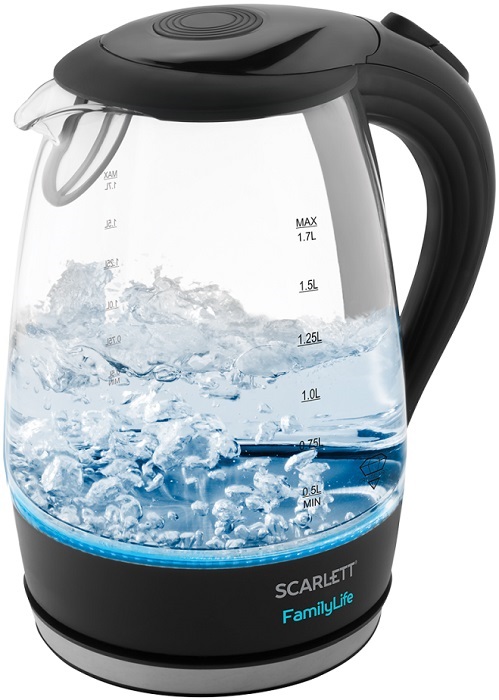 Электрочайник Scarlett SC-EK27G74; 2200 Вт; 1.7