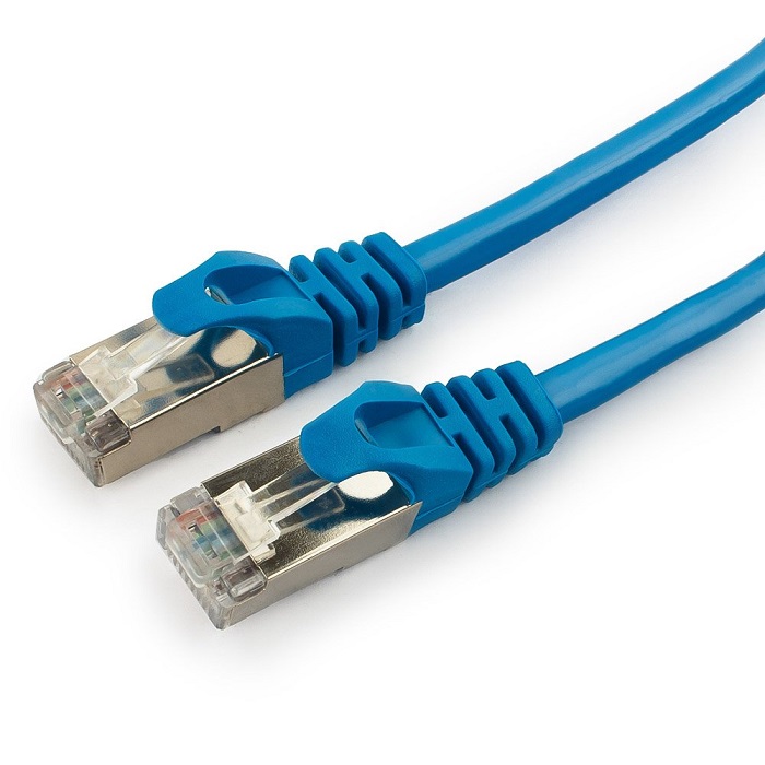 Патч-корд Cablexpert (PP6-1M/B); RJ-45 экран; FTP