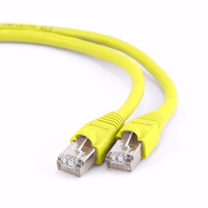 Патч-корд Cablexpert (PP6-5M/Y-O); RJ-45 экран; FTP