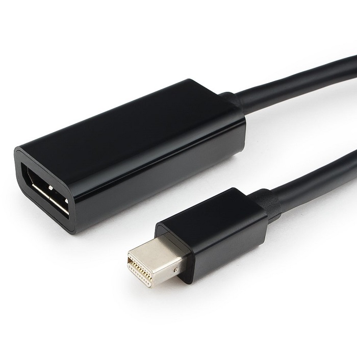 Переходник miniDisplayPort - DisplayPort Cablexpert (A-mDPM-DPF-001);