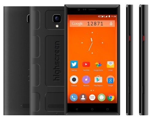 Смартфон Highscreen Boost 3; 5"IPS(1920x1080); MediaTek