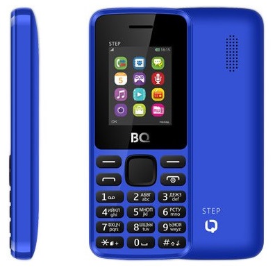 Мобильный телефон BQ Step+ Blue (BQ-1831);