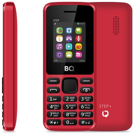 Мобильный телефон BQ Step+ Red (BQ-1831);