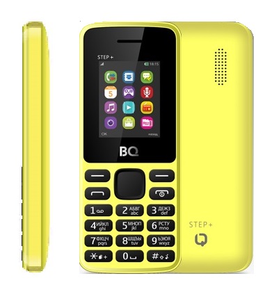 Мобильный телефон BQ Step+ Yellow (BQ-1831);