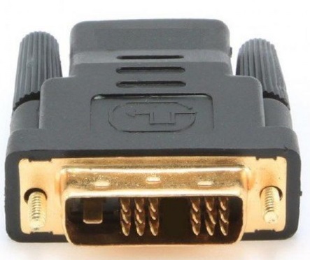 Переходник DVI-VGA ProLink Black (PB001); 19M/15F;