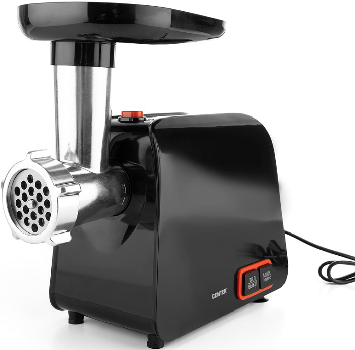 Мясорубка Centek CT-1621 Black; 2000 Вт;