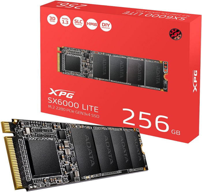 SSD-накопитель M.2 NVMe 256Гб A-Data XPG