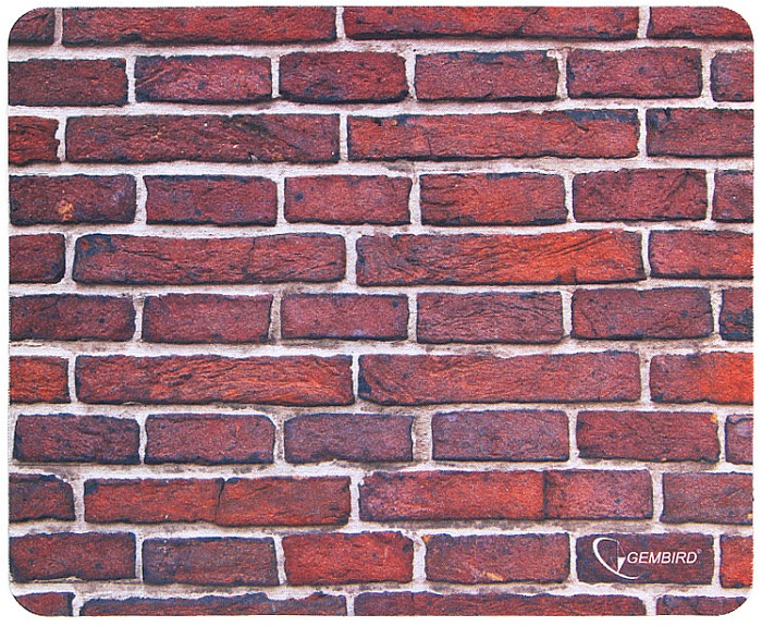Коврик для мыши Gembird "Кирпичи" (MP-BRICKS);