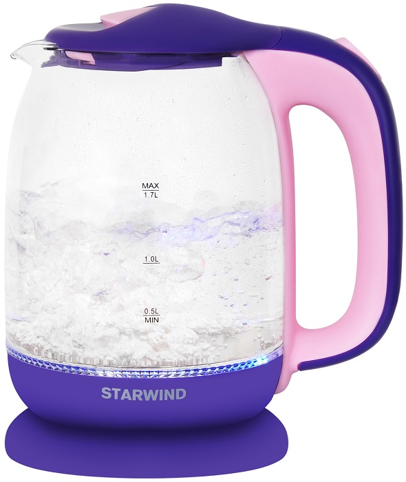 Электрочайник StarWind SKG1513; 2200 Вт; 1.7