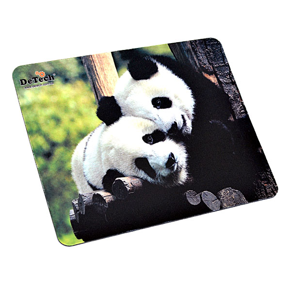 Коврик для мыши DeTech "Панда" (DE3);