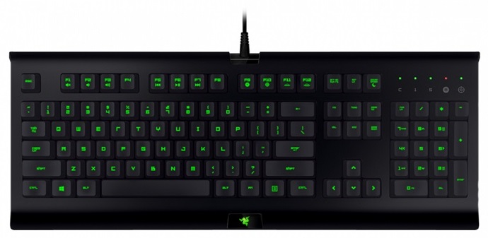 Клавиатура Razer Cynosa Pro (RZ03-01470200-R3R1); мембранная;