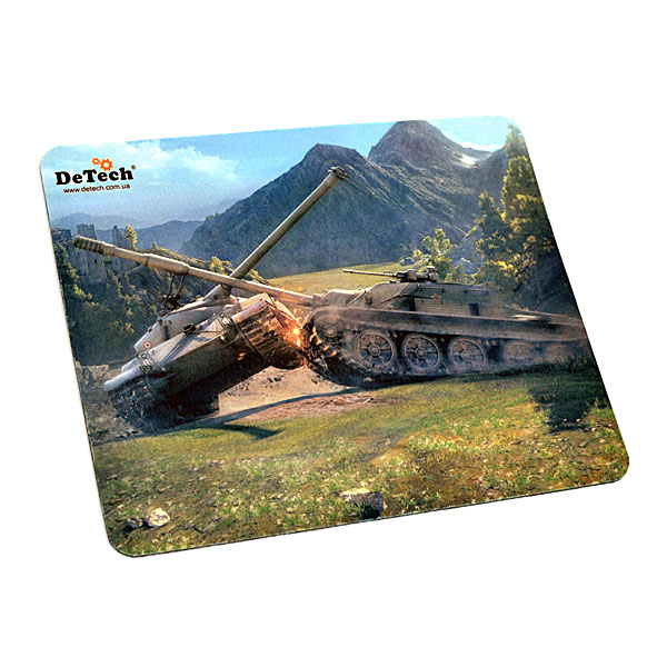Коврик для мыши DeTech "Танк" (DE3);