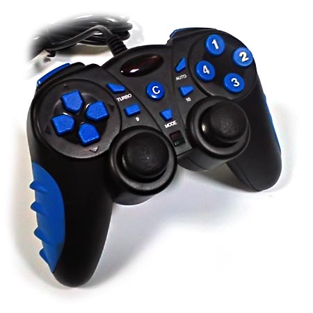 Геймпад USB DeTech NS 3105DB; 12