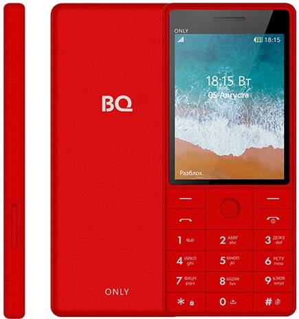 Мобильный телефон BQ Only Red (BQ-2815);