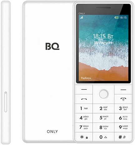 Мобильный телефон BQ Only White (BQ-2815);