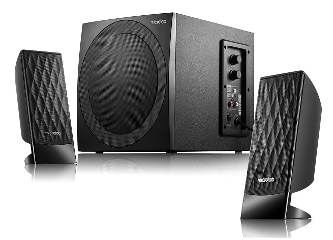 Колонки 2.1 Microlab M-300U; 38 Вт;