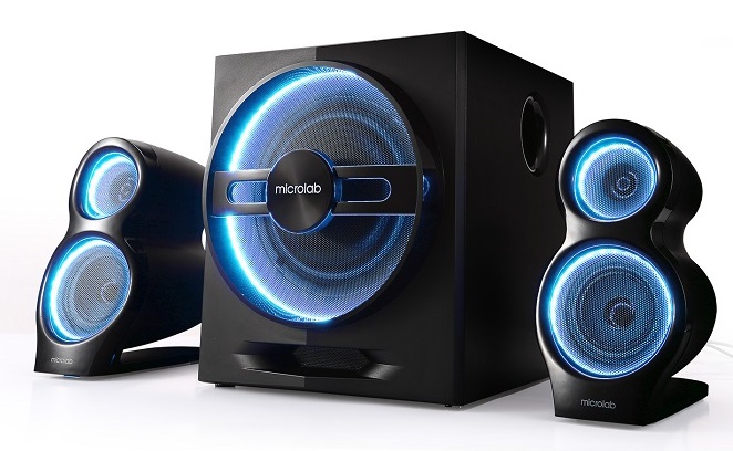 Колонки 2.1 Microlab T10; 56 Вт;