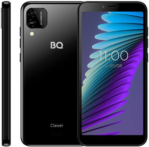 Смартфон BQ Clever 3/16Гб Black (BQ-5765L);