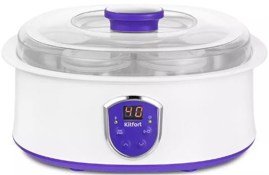 Йогуртница KitFort КТ-2088-1; 20 Вт; 20-60°С/48