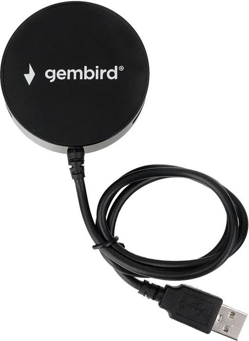 USB-хаб Gembird UHB-241B; 4 порта; 0.5